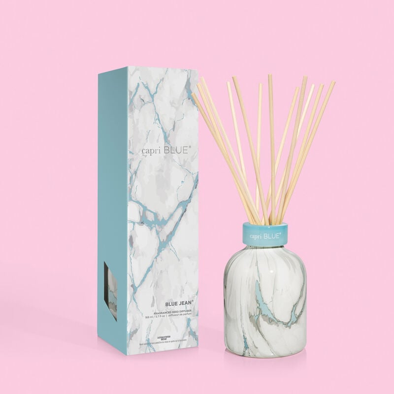 Blue Jean Modern Marble Petite Reed Diffuser image number 0